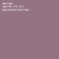#947483 - Mountbatten Pink Color Image